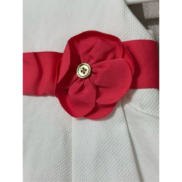 NWOT Janie & Jack Elephant Pique Empire Waist Baby Girl  Dress 12-18 Months - Picture 4 of 12